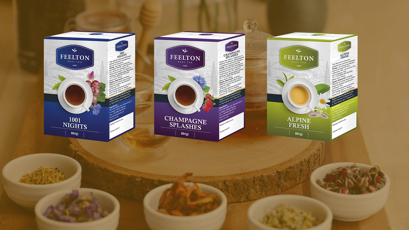Нова продукція Feelton Real Tea