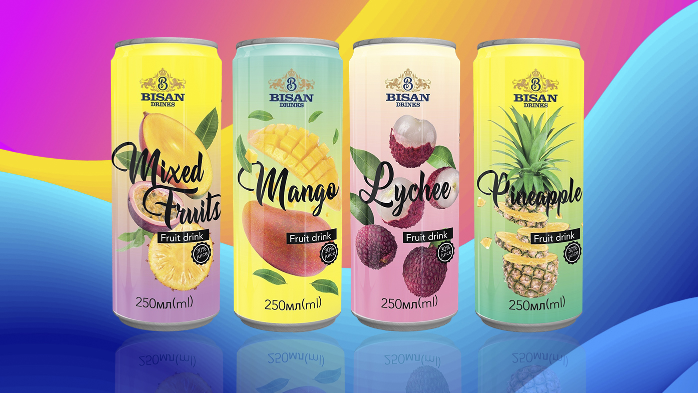 Новинка BISAN DRINKS: фруктові напої