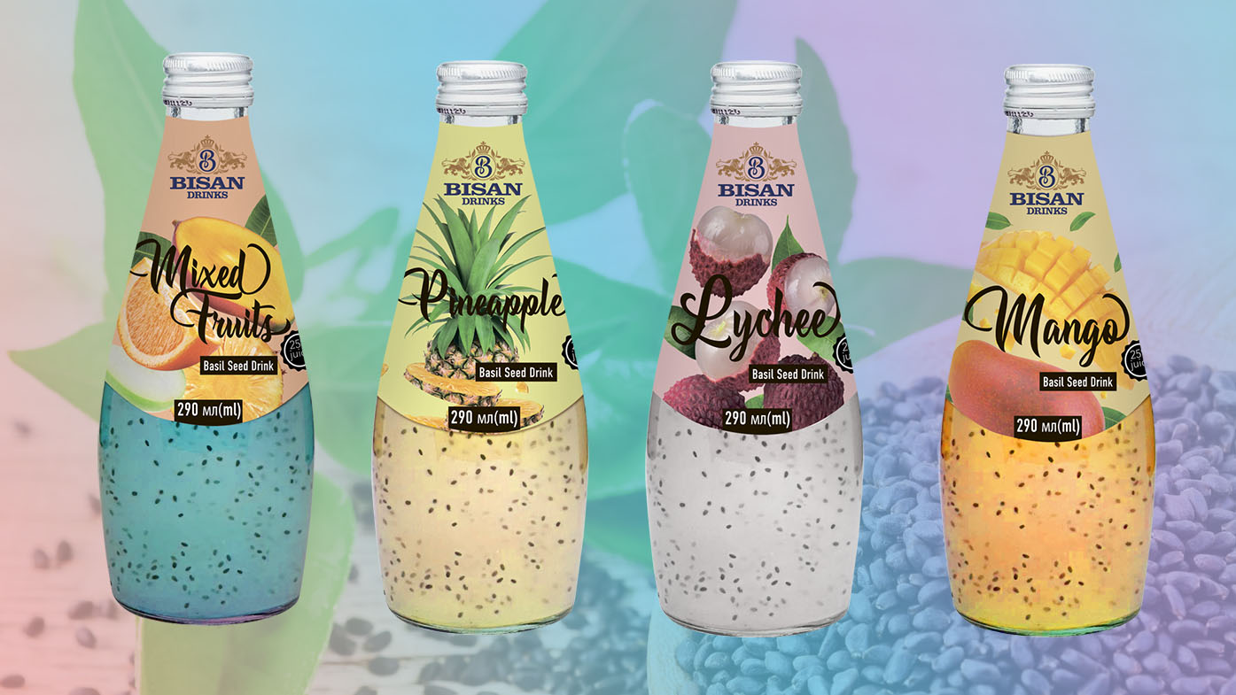 Нові смаки від Bisan Drink: Напої з насінням базиліку!